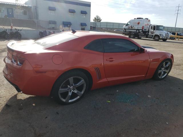 2G1FC1ED2B9162989 - 2011 CHEVROLET CAMARO LT ORANGE photo 3