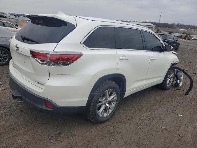 5TDJKRFH5FS128126 - 2015 TOYOTA HIGHLANDER XLE Ağ foto 3