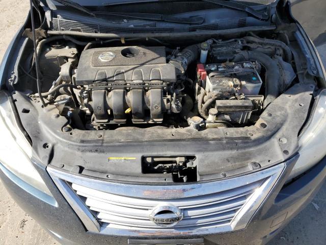 1N4AB7AP0DN901239 - 2013 NISSAN SENTRA S CHARCOAL photo 11