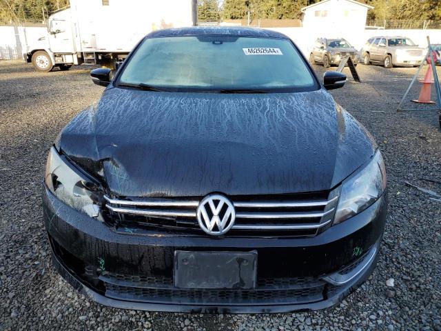 1VWBP7A3XDC126518 - 2013 VOLKSWAGEN PASSAT SE BLACK photo 5