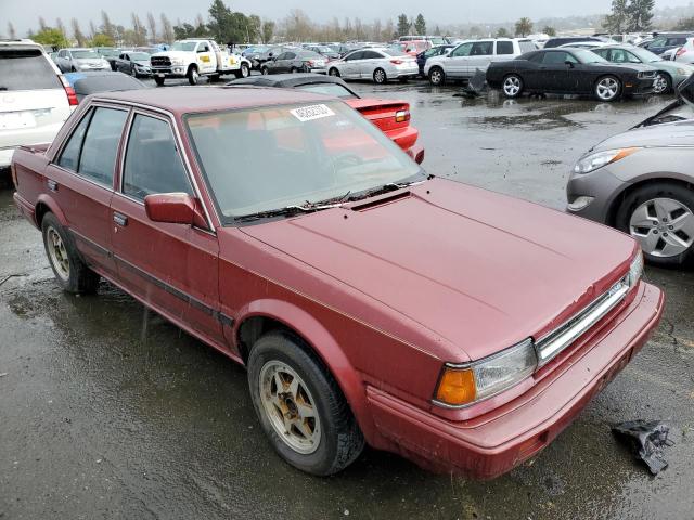 JN1HT2111HT067054 - 1987 NISSAN STANZA RED photo 4