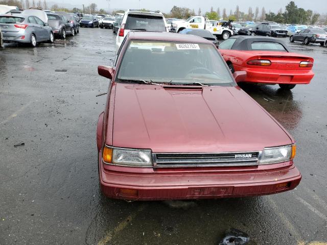 JN1HT2111HT067054 - 1987 NISSAN STANZA RED photo 5