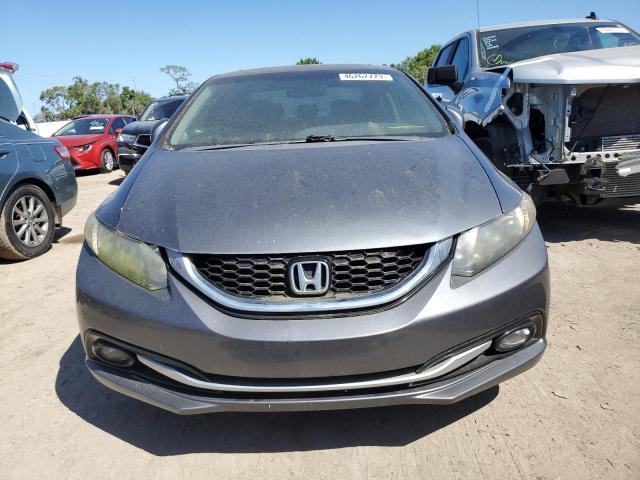 19XFB2F99DE001098 - 2013 HONDA CIVIC EXL GRAY photo 5