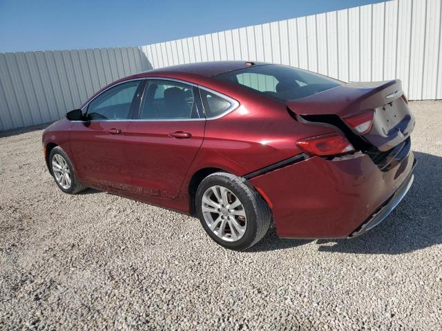 1C3CCCAB1FN558655 - 2015 CHRYSLER 200 LIMITED BURGUNDY photo 2