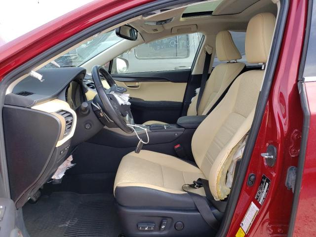 JTJDARBZ1M5028944 - 2021 LEXUS NX 300 BASE 红色 照片 7