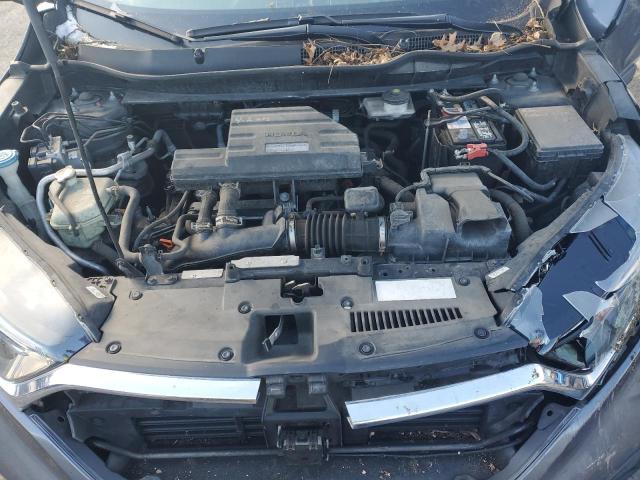2HKRW2H57JH697267 - 2018 HONDA CR-V EX GRAY photo 12