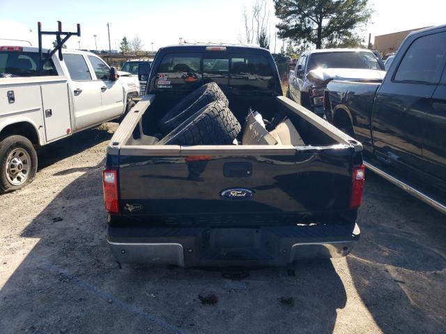 1FTWW31R78EB93592 - 2008 FORD F350 SRW SUPER DUTY BLACK photo 6