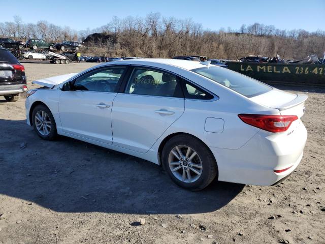 5NPE24AFXGH277570 - 2016 HYUNDAI SONATA SE WHITE photo 2