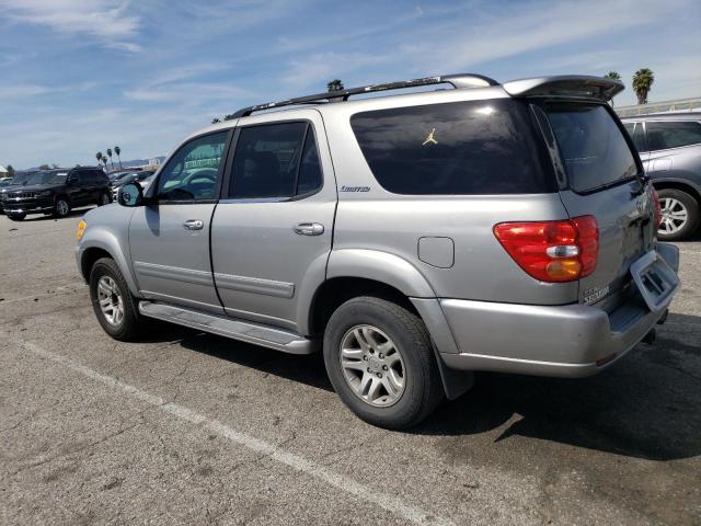 5TDZT38A13S162802 - 2003 TOYOTA SEQUOIA LIMITED SILVER photo 2