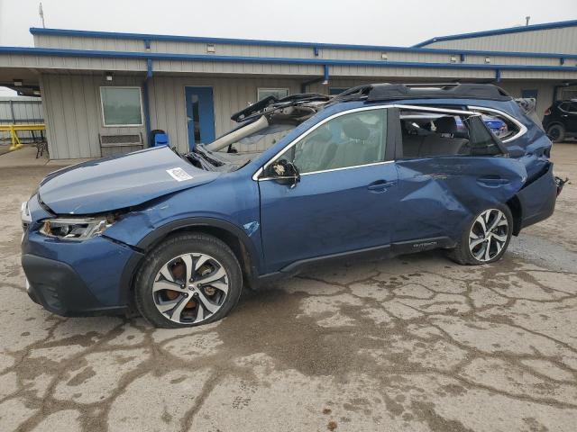 4S4BTANC9M3123112 - 2021 SUBARU OUTBACK LIMITED BLUE photo 1