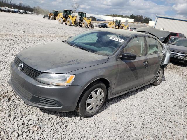 3VW2K7AJ1EM307228 - 2014 VOLKSWAGEN JETTA BASE 灰色 照片 1