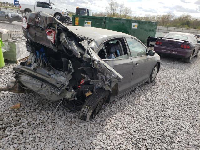 3VW2K7AJ1EM307228 - 2014 VOLKSWAGEN JETTA BASE 灰色 照片 3