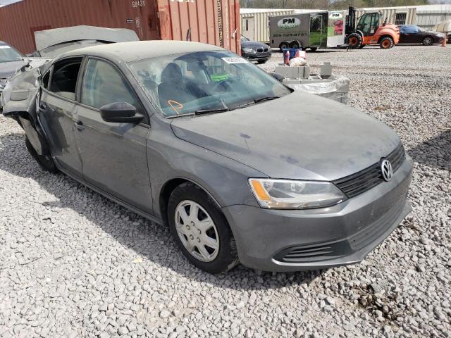 3VW2K7AJ1EM307228 - 2014 VOLKSWAGEN JETTA BASE 灰色 照片 4