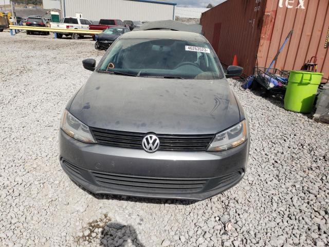 3VW2K7AJ1EM307228 - 2014 VOLKSWAGEN JETTA BASE 灰色 照片 5