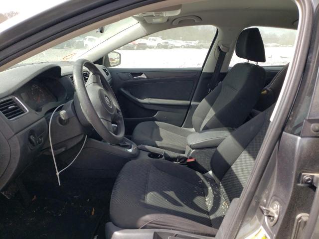 3VW2K7AJ1EM307228 - 2014 VOLKSWAGEN JETTA BASE 灰色 照片 7