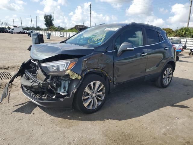 KL4CJASB9JB596269 - 2018 BUICK ENCORE PREFERRED GRAY photo 1