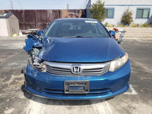 19XFB2F52CE357856 - 2012 HONDA CIVIC LX BLUE photo 5