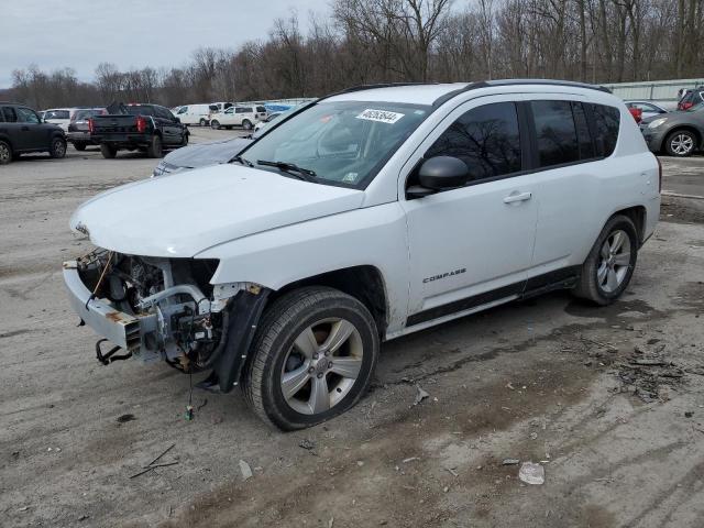 1C4NJDBB5GD506306 - 2016 JEEP COMPASS SPORT WHITE photo 1