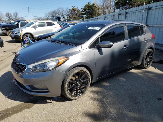 KNAFK5A85G5621850 - 2016 KIA FORTE LX GRAY photo 1