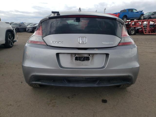 JHMZF1C69BS014920 - 2011 HONDA CR-Z EX SILVER photo 6