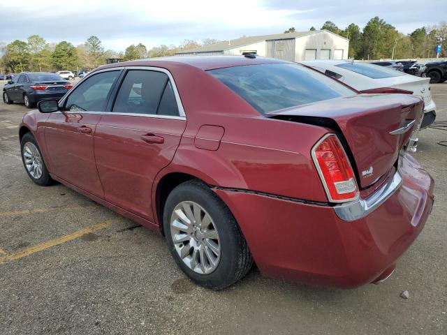 2C3CCAAG3CH142370 - 2012 CHRYSLER 300 RED photo 2