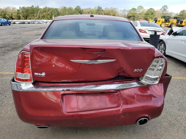 2C3CCAAG3CH142370 - 2012 CHRYSLER 300 RED photo 6