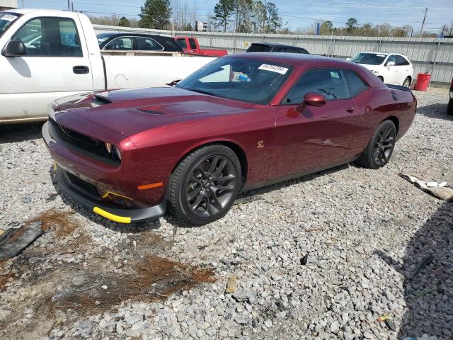 2C3CDZFJ5NH256955 - 2022 DODGE CHALLENGER R/T SCAT PACK BURGUNDY photo 1