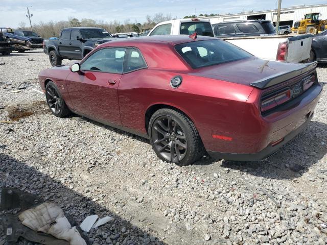 2C3CDZFJ5NH256955 - 2022 DODGE CHALLENGER R/T SCAT PACK BURGUNDY photo 2