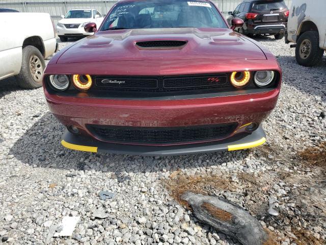 2C3CDZFJ5NH256955 - 2022 DODGE CHALLENGER R/T SCAT PACK BURGUNDY photo 5