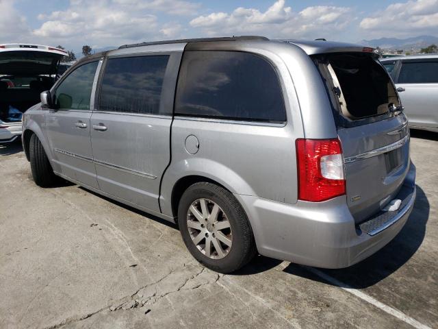 2C4RC1BG0DR722059 - 2013 CHRYSLER TOWN & COU TOURING SILVER photo 2