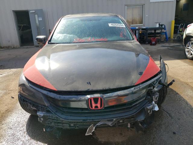 1HGCR2F76GA195868 - 2016 HONDA ACCORD EX RED photo 5