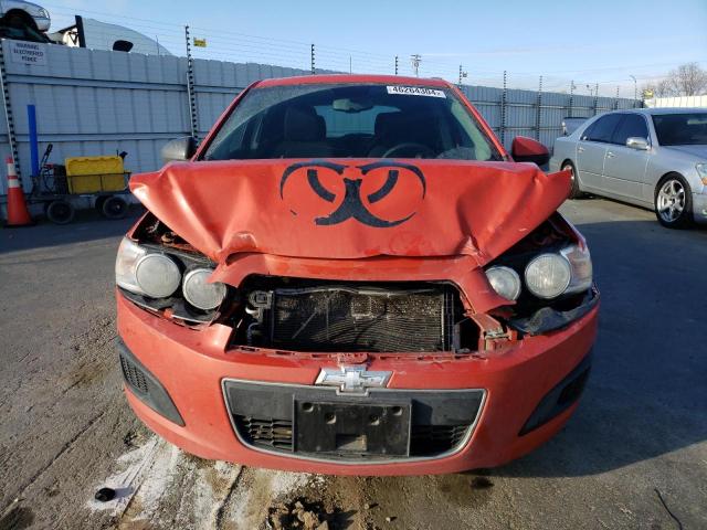 1G1JC6SG5D4189132 - 2013 CHEVROLET SONIC LT ORANGE photo 5