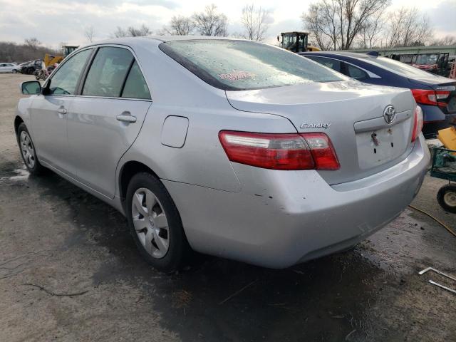 4T1BE46K67U119373 - 2007 TOYOTA CAMRY CE SILVER photo 2