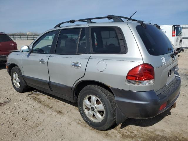 KM8SC73E76U104854 - 2006 HYUNDAI SANTA FE GLS GRAY photo 2