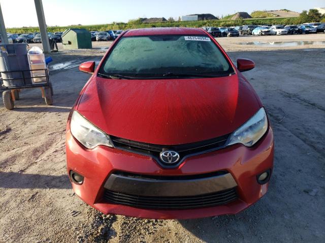 2T1BURHE1GC621085 - 2016 TOYOTA COROLLA L RED photo 5