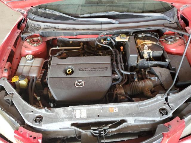 JM1BK12F261427595 - 2006 MAZDA 3 I RED photo 11