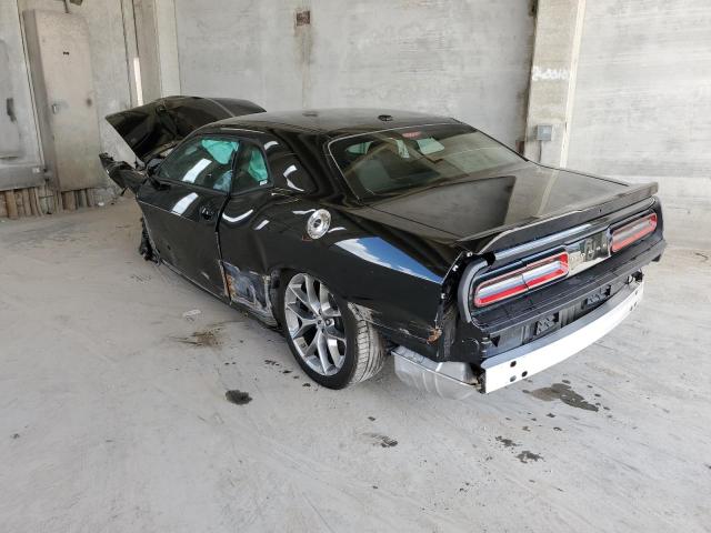 2C3CDZJGXNH265730 - 2022 DODGE CHALLENGER GT BLACK photo 2