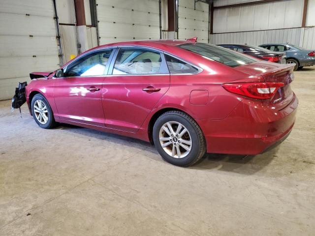 5NPE24AF5GH271644 - 2016 HYUNDAI SONATA SE RED photo 2