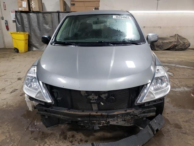 3N1BC1CP0CK276807 - 2012 NISSAN VERSA S SILVER photo 5