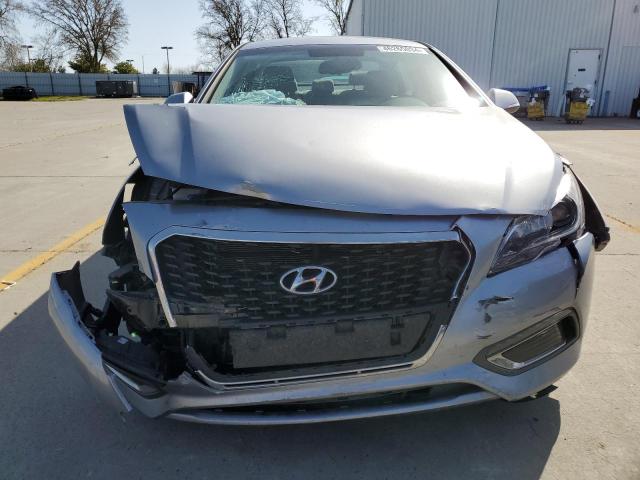 KMHE24L10GA014220 - 2016 HYUNDAI SONATA HYBRID SILVER photo 5