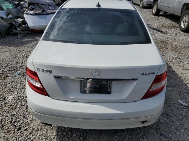 WDDGF8BB0BR140385 - 2011 MERCEDES-BENZ C 300 4MATIC WHITE photo 6