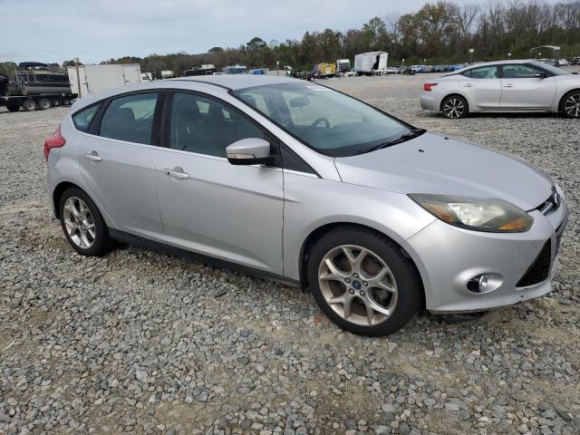 1FADP3N23DL203287 - 2013 FORD FOCUS TITANIUM SILVER photo 4