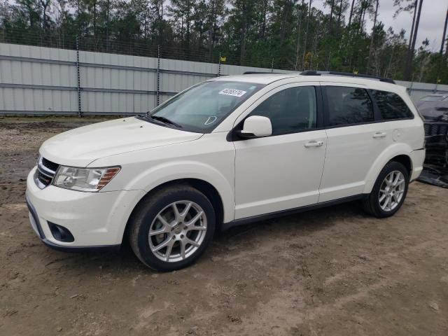 3C4PDCBB3DT700395 - 2013 DODGE JOURNEY SXT WHITE photo 1