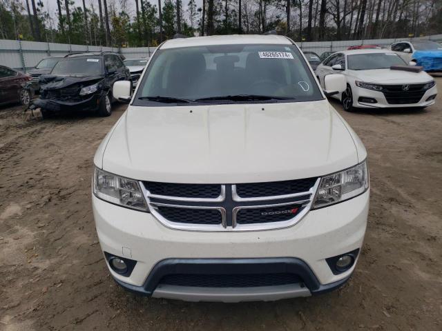 3C4PDCBB3DT700395 - 2013 DODGE JOURNEY SXT WHITE photo 5