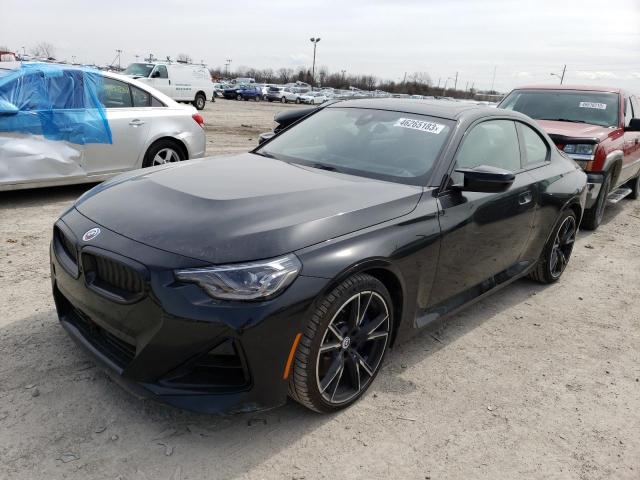 3MW53CM03P8D10889 - 2023 BMW M240XI BLACK photo 1