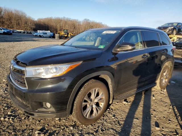 5TDJKRFH1FS091205 - 2015 TOYOTA HIGHLANDER XLE 黑色 照片 1