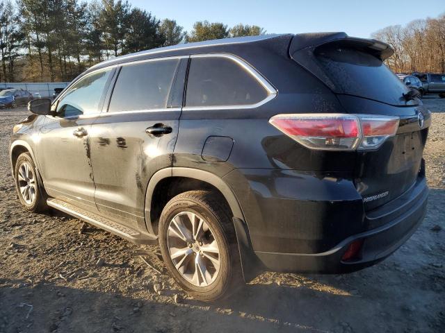 5TDJKRFH1FS091205 - 2015 TOYOTA HIGHLANDER XLE 黑色 照片 2