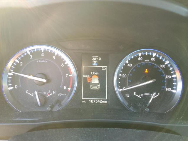 5TDJKRFH1FS091205 - 2015 TOYOTA HIGHLANDER XLE 黑色 照片 9