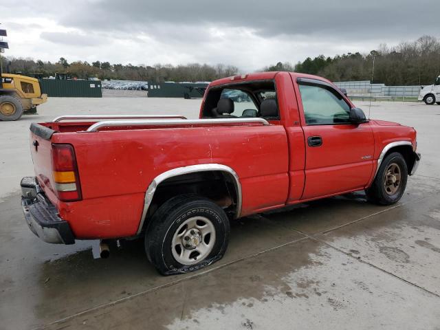 1GCEC14W61Z280540 - 2001 CHEVROLET SILVERADO C1500 RED photo 3