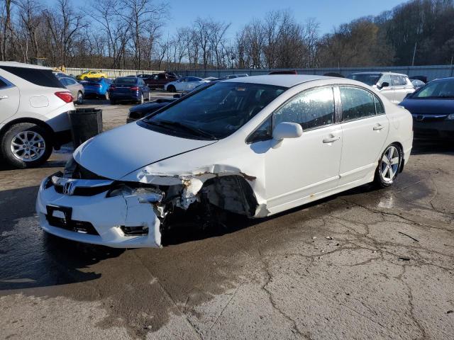 2HGFA1F62AH561050 - 2010 HONDA CIVIC LX-S WHITE photo 1